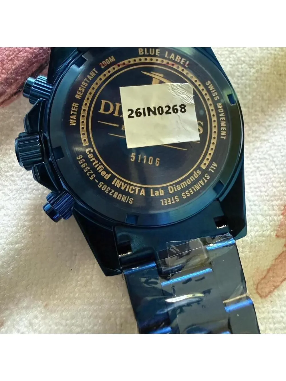 Invicta ELITE Speedway 4.0 CT Cert LG Diamonds Edition, 42mm